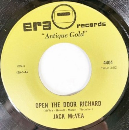 JACK McVEA - CHOP CHOP BOOM