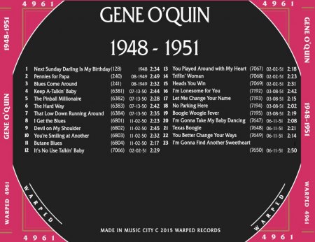 GENE O'QUIN