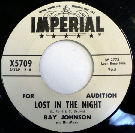RAY JOHNSON