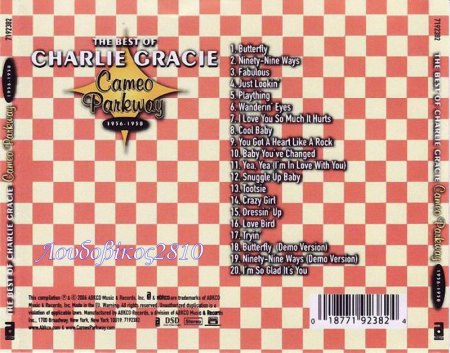 CHARLIE GRACIE - Kurz-Bio und Disco