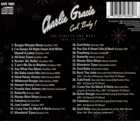 CHARLIE GRACIE - Kurz-Bio und Disco