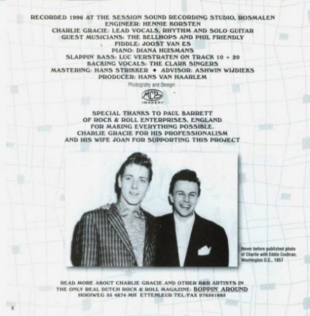 CHARLIE GRACIE - Kurz-Bio und Disco