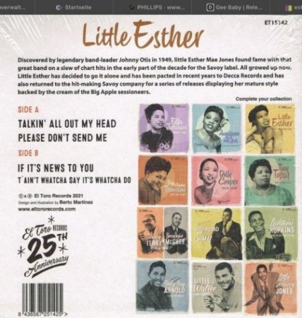 LITTLE ESTHER PHILLIPS