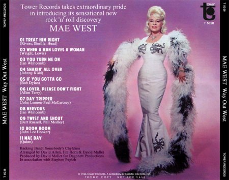 MAE WEST - Rock'n'Roll mit 80 !