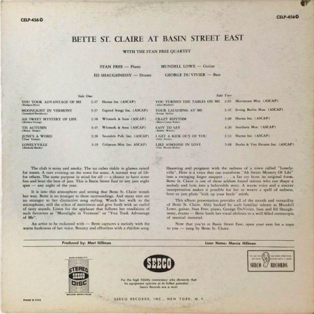 BETTE ST. CLAIRE