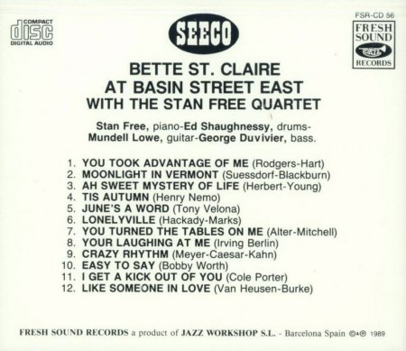 BETTE ST. CLAIRE