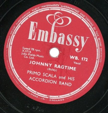 PRIMO SCALA (Harry Bidgood)