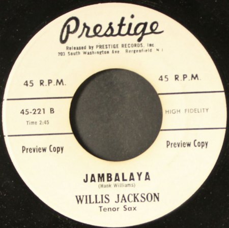 JAMBALAYA - Hank Williams - deutsch von Ruth Bruck (78 rpm)