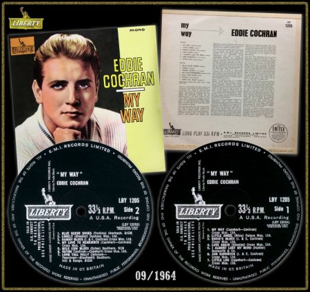 EDDIE COCHRAN - LP's