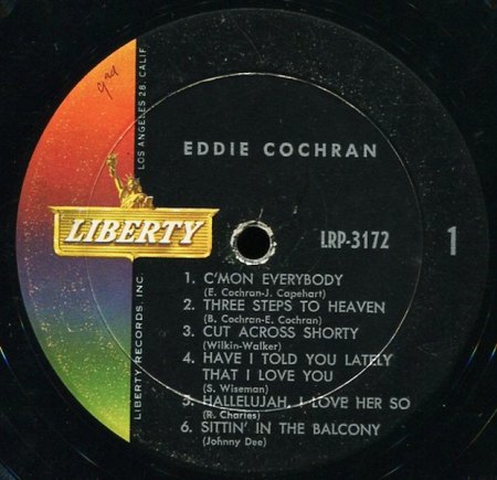 EDDIE COCHRAN - LP's