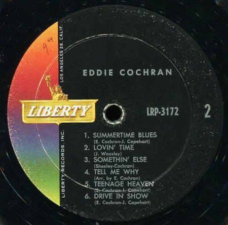 EDDIE COCHRAN - LP's