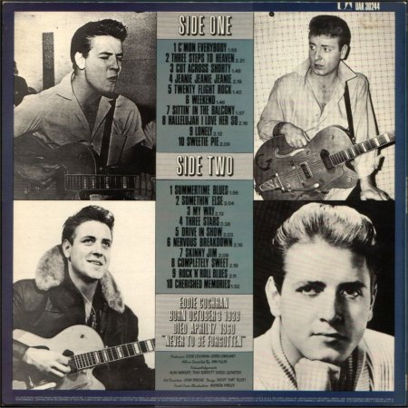 EDDIE COCHRAN - LP's