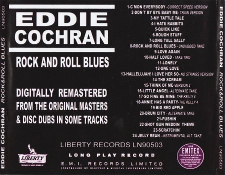 Eddie Cochran auf CD