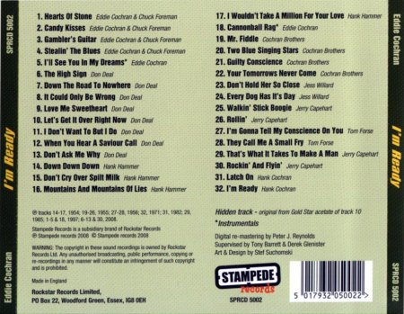 Eddie Cochran auf CD