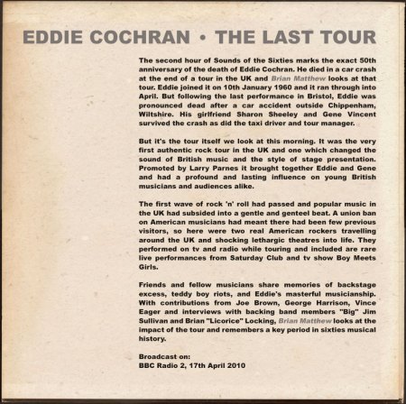 EDDY COCHRAN - HMC