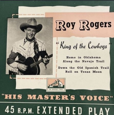 ROY ROGERS (King Of The Cowboys) & Dale Evans