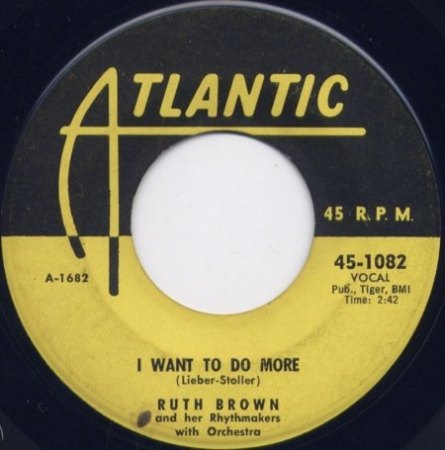 RUTH BROWN - Die Singles - Kurz-Bio & US-Single-Disco