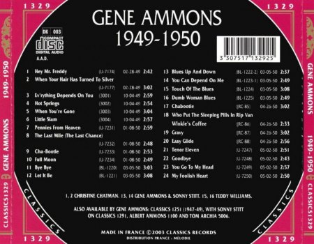 GENE AMMONS