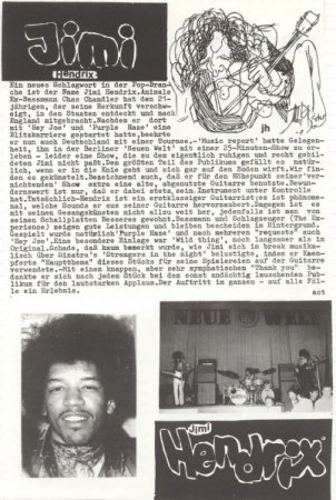 JIMI live in Germany