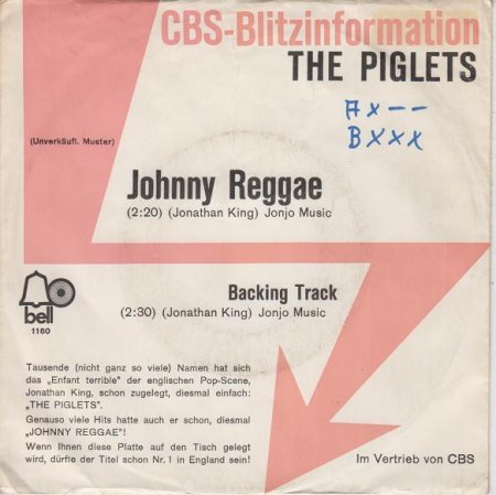 JONATHAN KING (Piglets)