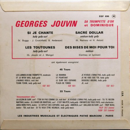 GEORGES JOUVIN - Trompeter