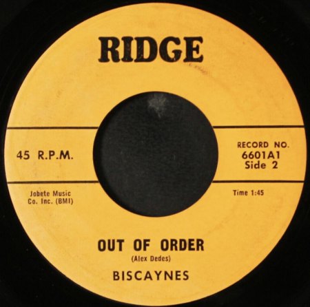 BISCAYNES, BISCAINES
