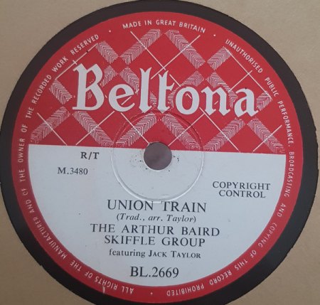 ARTHUR BAIRD Skiffle Group