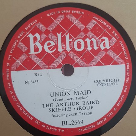 ARTHUR BAIRD Skiffle Group
