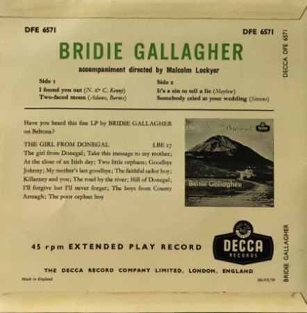 BRIDIE GALLAGHER