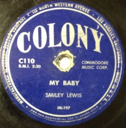 SMILEY LEWIS, der Gitarrist