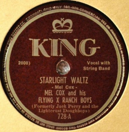 JACK PERRY AND THE LIGHT CRUST DOUGHBOYS