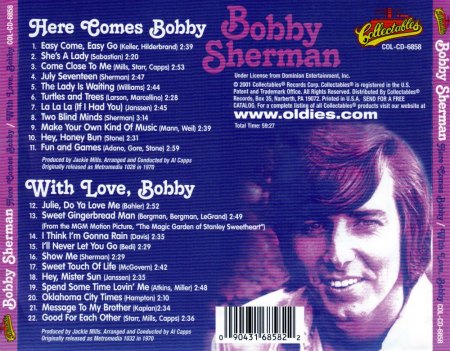 BOBBY SHERMAN