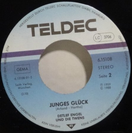 DETLEF ENGEL: Die fast komplette Single Kollektion