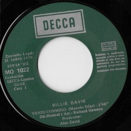 BILLIE DAVIS