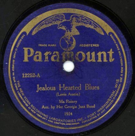 GERTRUDE 'MA' RAINEY