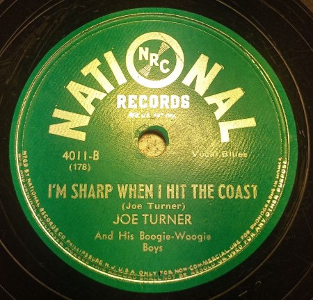 Joe Turner auf 78rpm