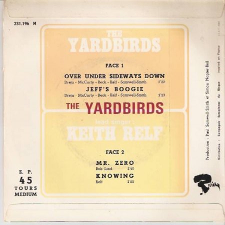 The YARDBIRDS