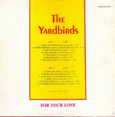 The YARDBIRDS