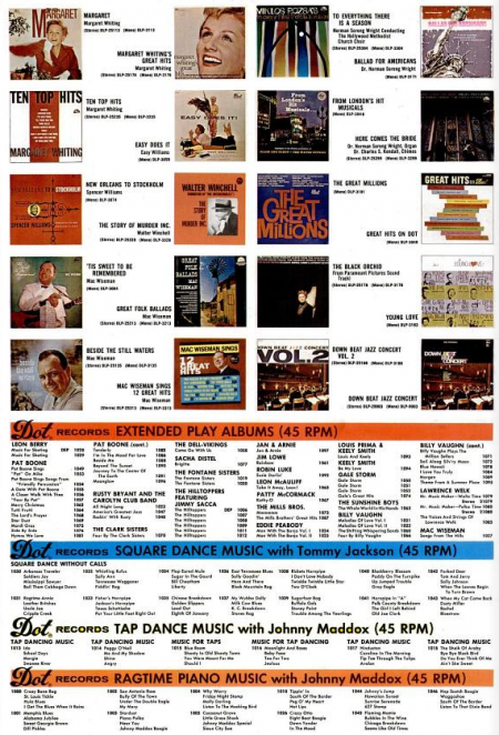 DOT records catalog Fall 1960 -11- 1960-09-12.png