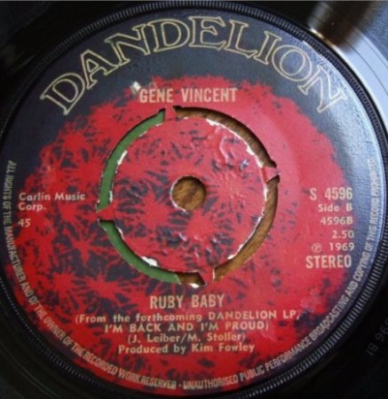 GENE VINCENT - 45 RPM