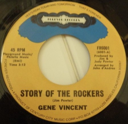 GENE VINCENT - 45 RPM
