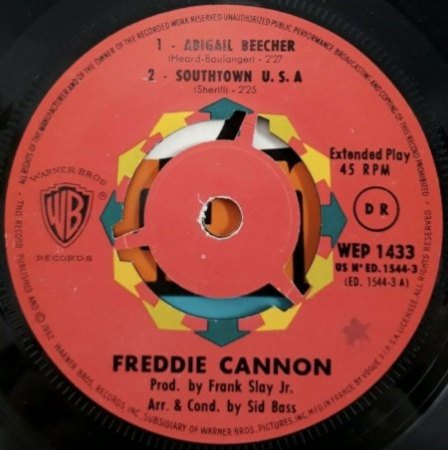 FREDDY CANNON - weltweite EPs