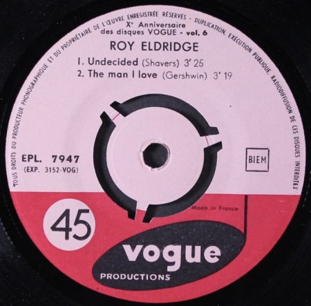ROY ELDRIDGE