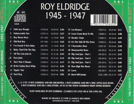 ROY ELDRIDGE