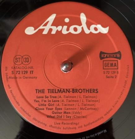 THE TIELMAN BROTHERS (Disco & Bio #27)