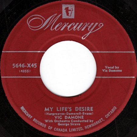 Vic Damone - Mercury 5646A.Jpg