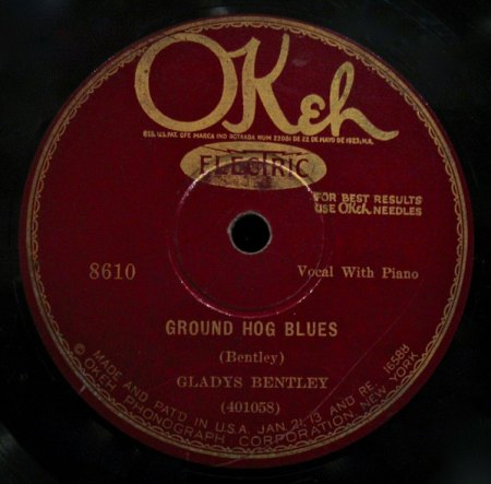 GLADYS BENTLEY