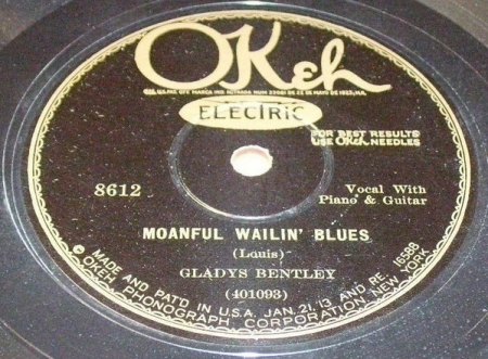 GLADYS BENTLEY