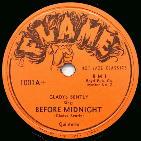GLADYS BENTLEY
