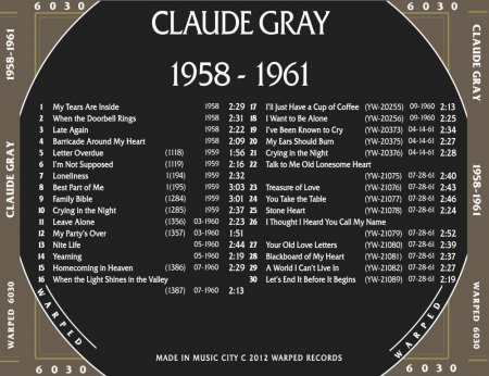 CLAUDE GRAY